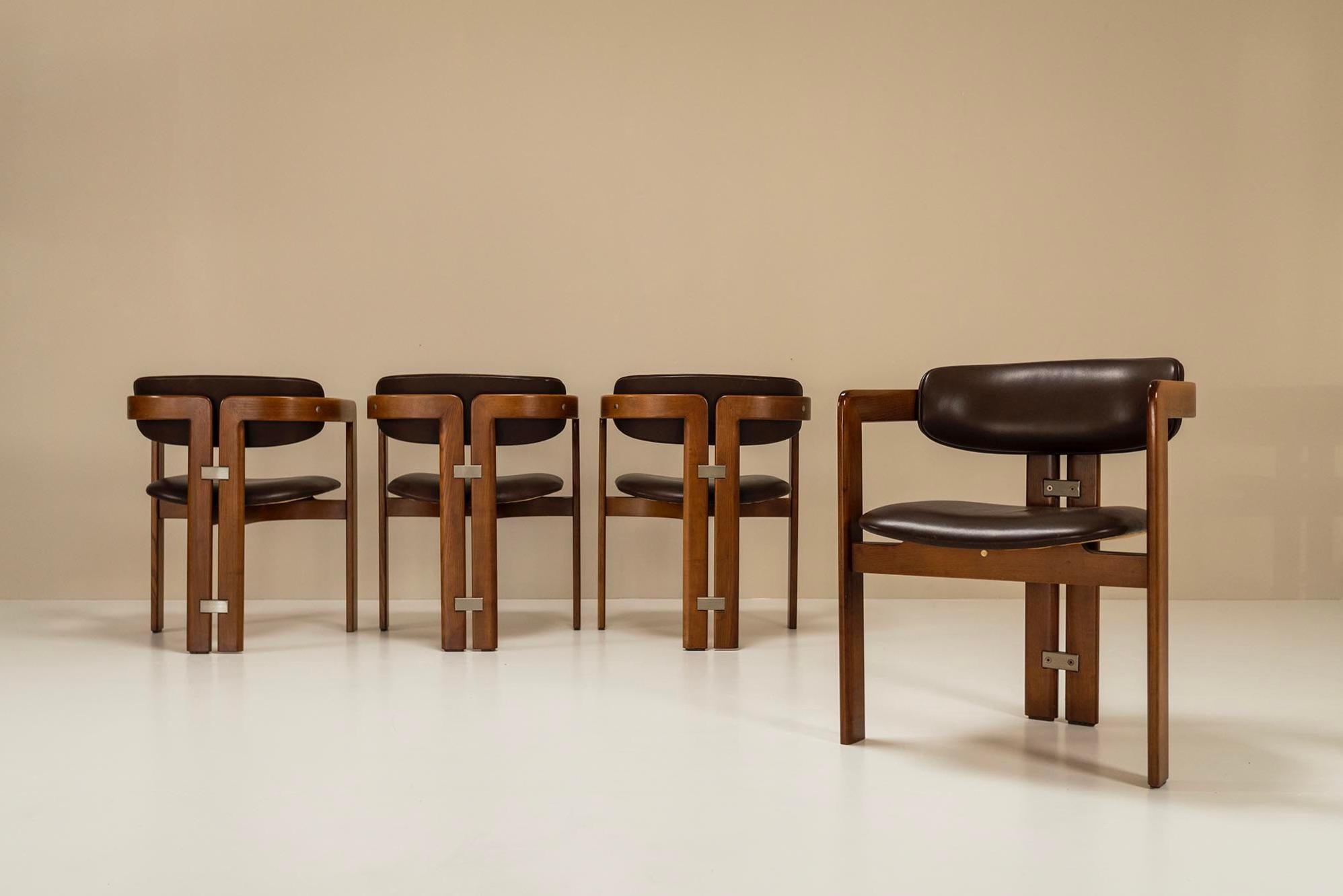 The legendary 1960s dining room chairs by the illustrious Italian designer Augusto Savini for Pozzi bear the name 