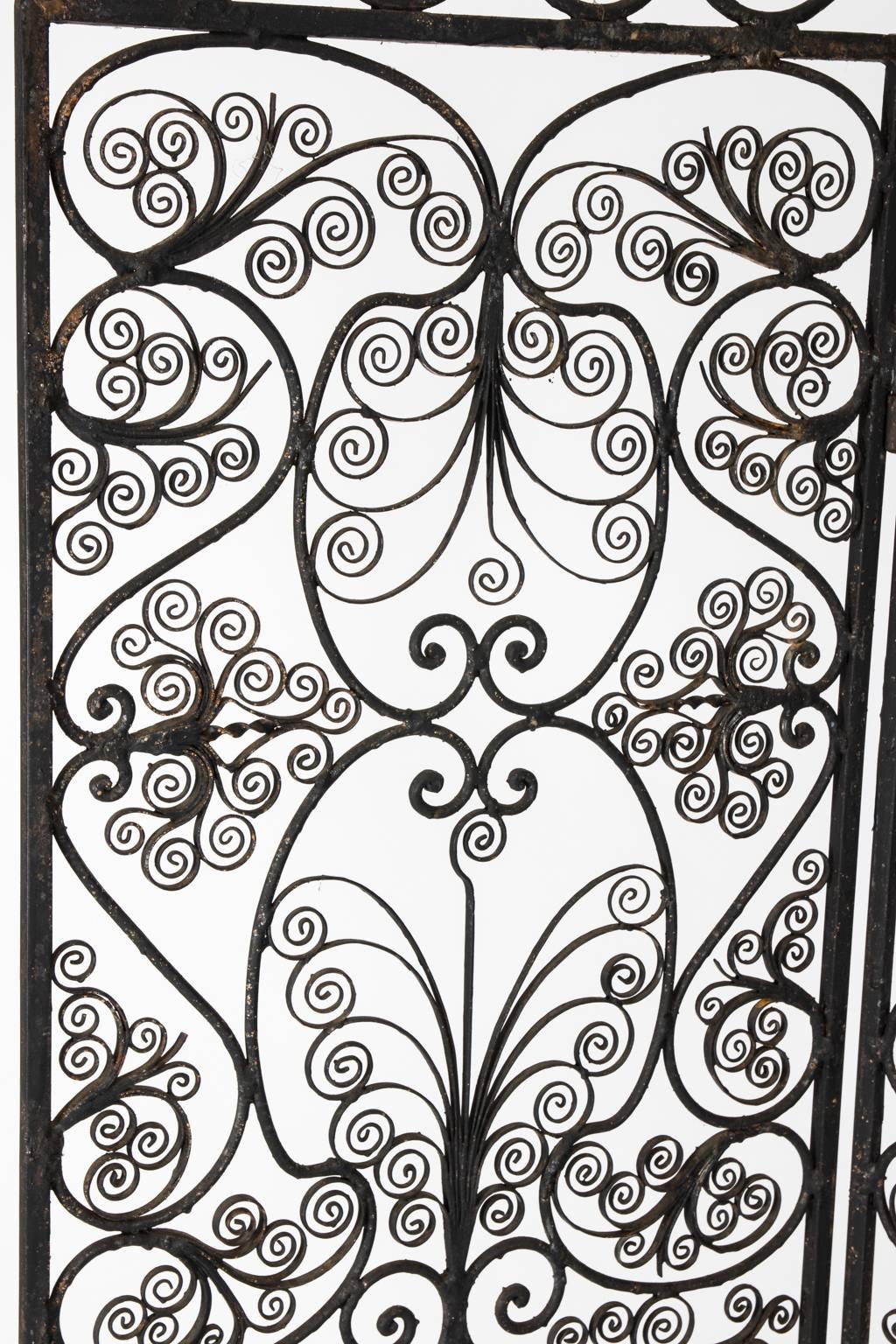wrought iron fence covers