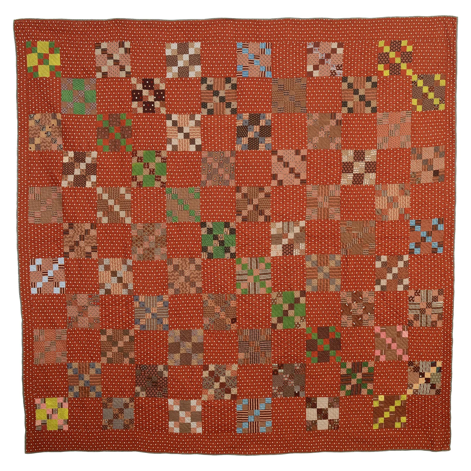 Four-Patch in Nine-Patch Quilt