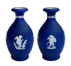 Four-Piece Jasperware Wedgwood Set, c. 1950's