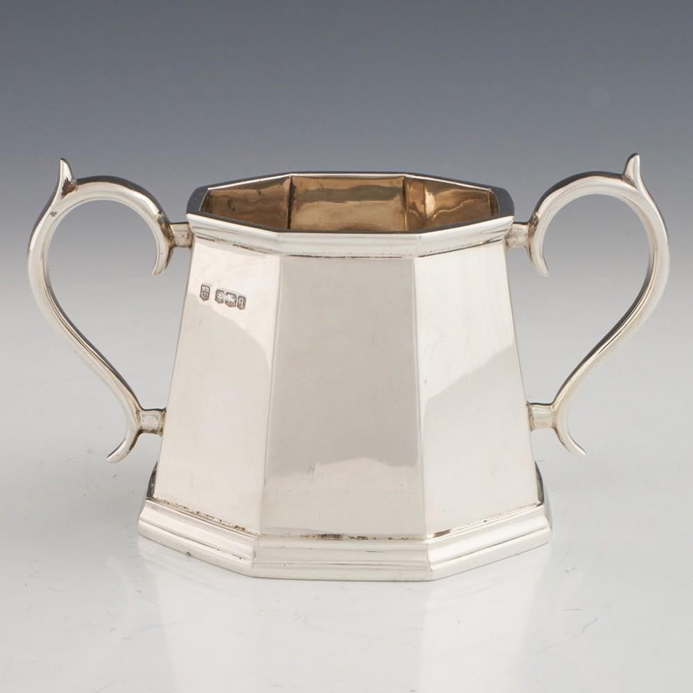 Vier Pieces Queen Anne Stil Sterling Silber Tee Set Sheffield 1933 im Angebot 6