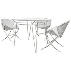 Four-Piece Salterini Patio Set in White