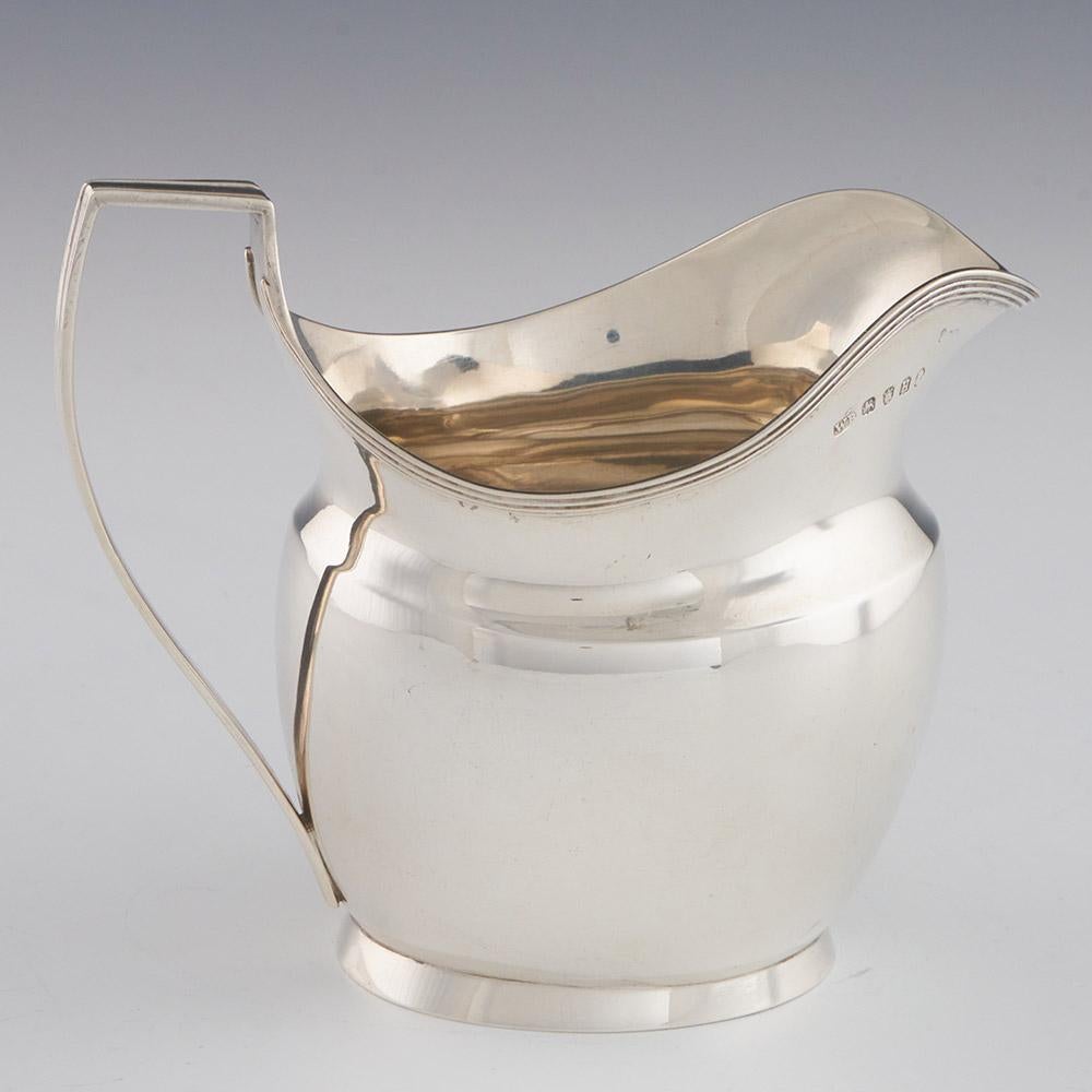 Juego de té de cuatro piezas de plata de ley Londres 1803 en venta 10