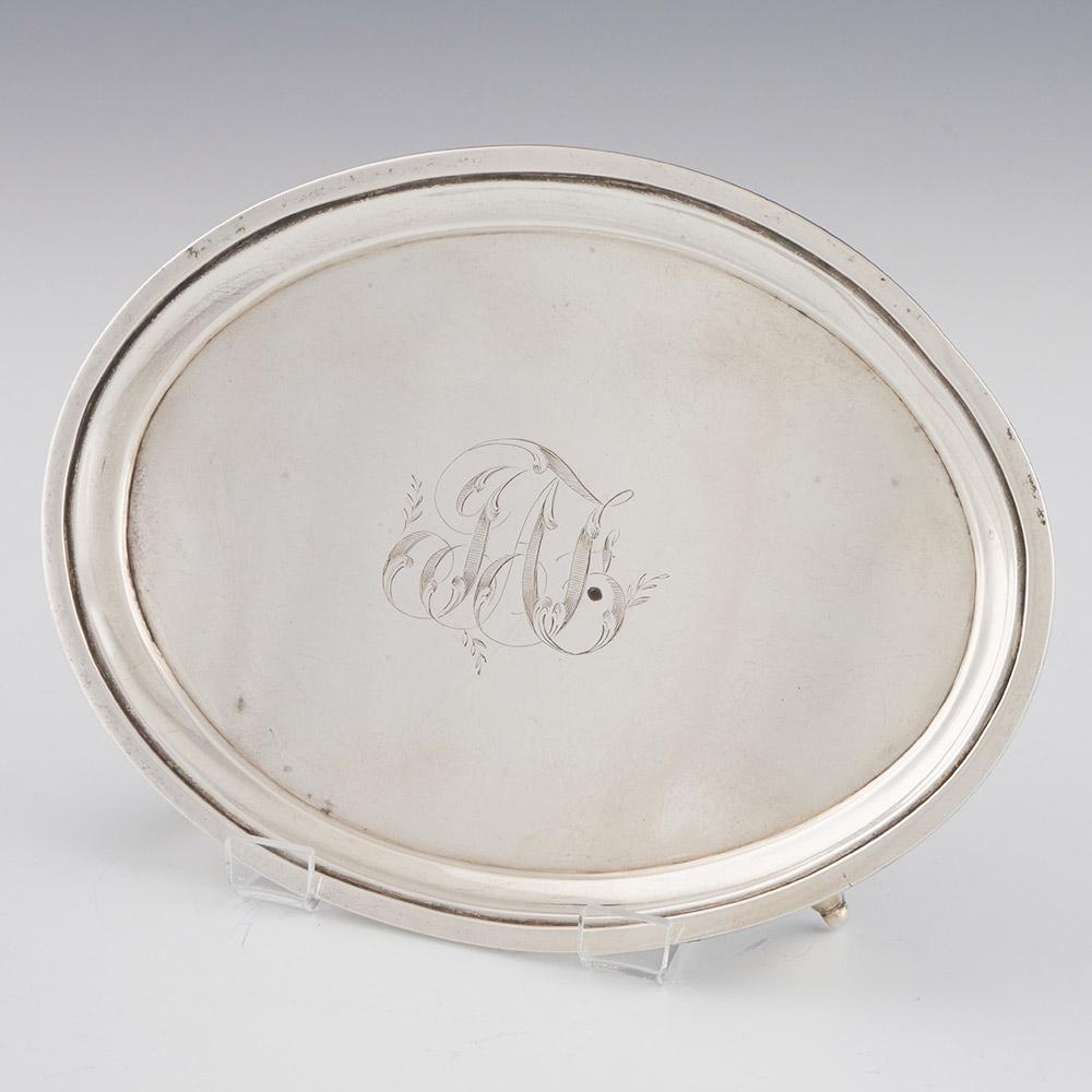 Juego de té de cuatro piezas de plata de ley Londres 1803 en venta 13