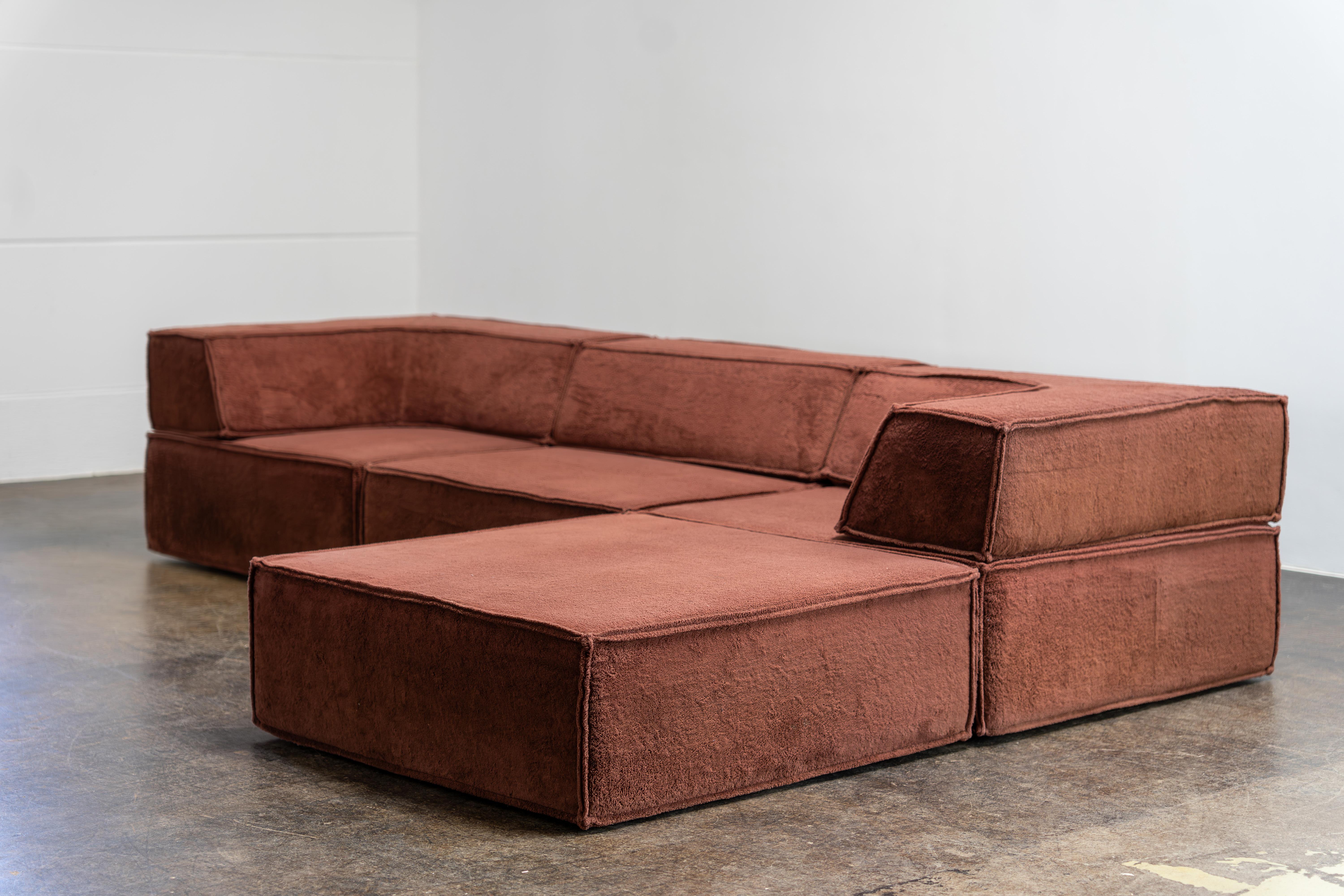 Four Piece „TRIO“ Sofa by COR Team Form AG, 1973 For Sale 3