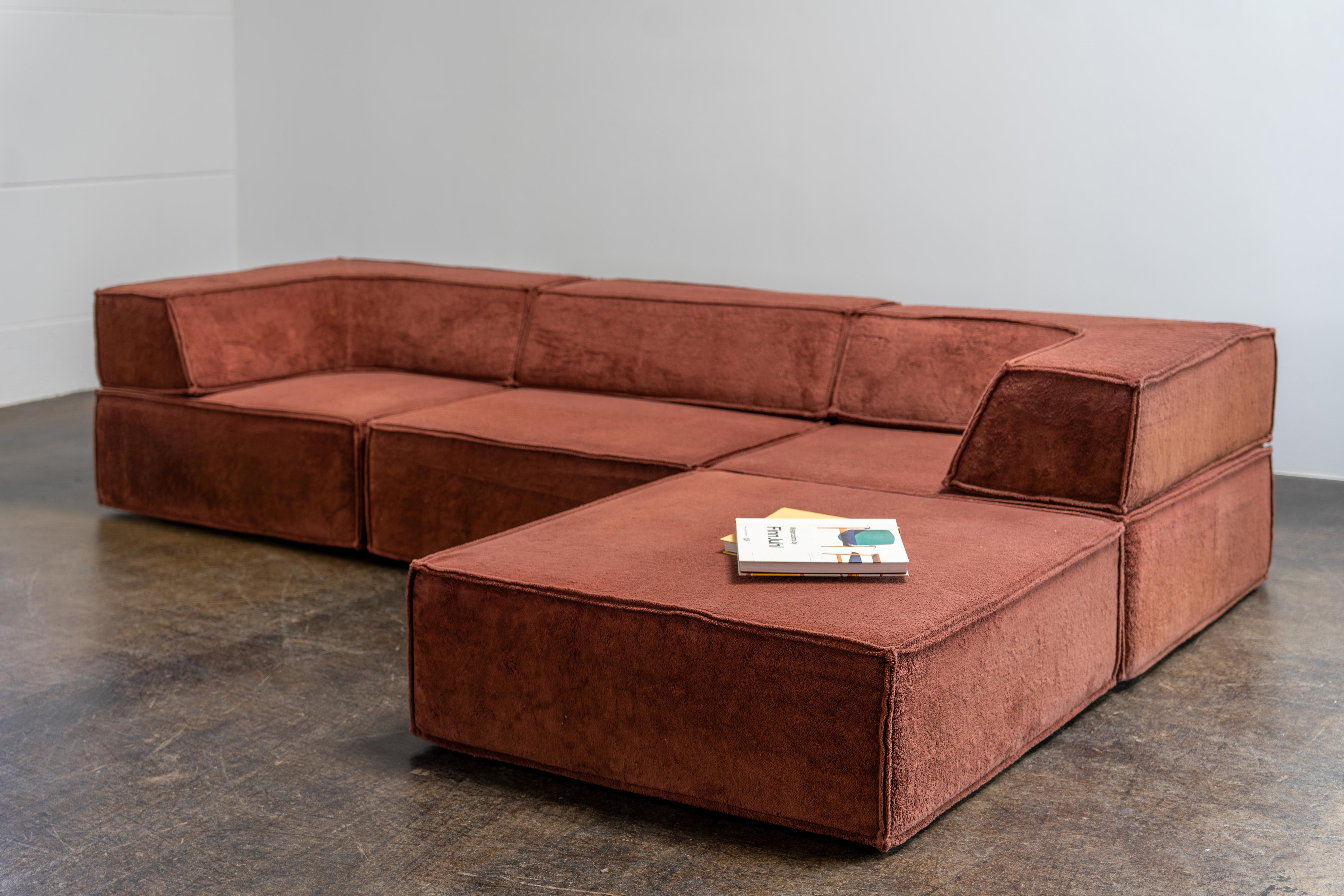 Four Piece „TRIO“ Sofa by COR Team Form AG, 1973 For Sale 4