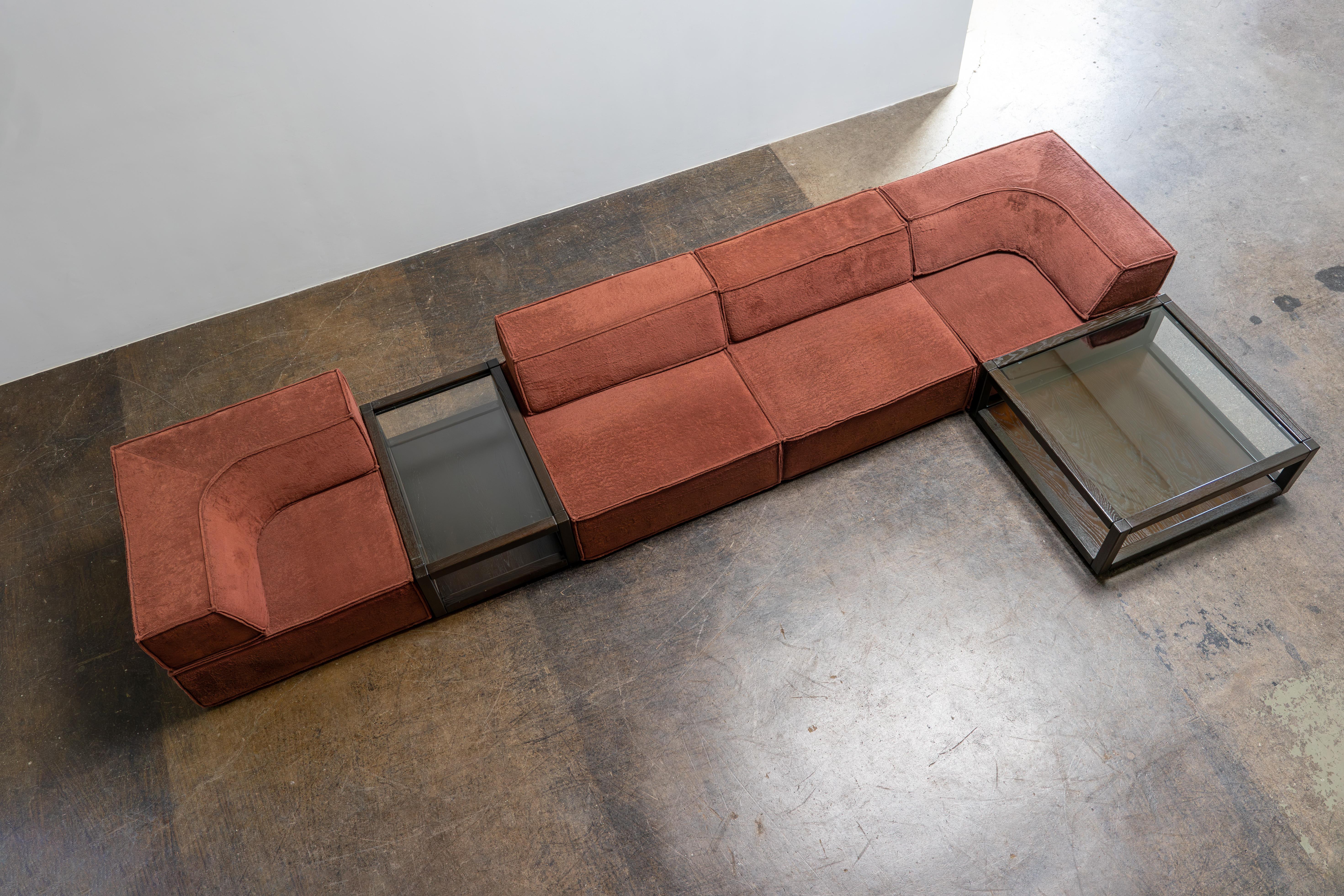 Four Piece „TRIO“ Sofa by COR Team Form AG, 1973 For Sale 9