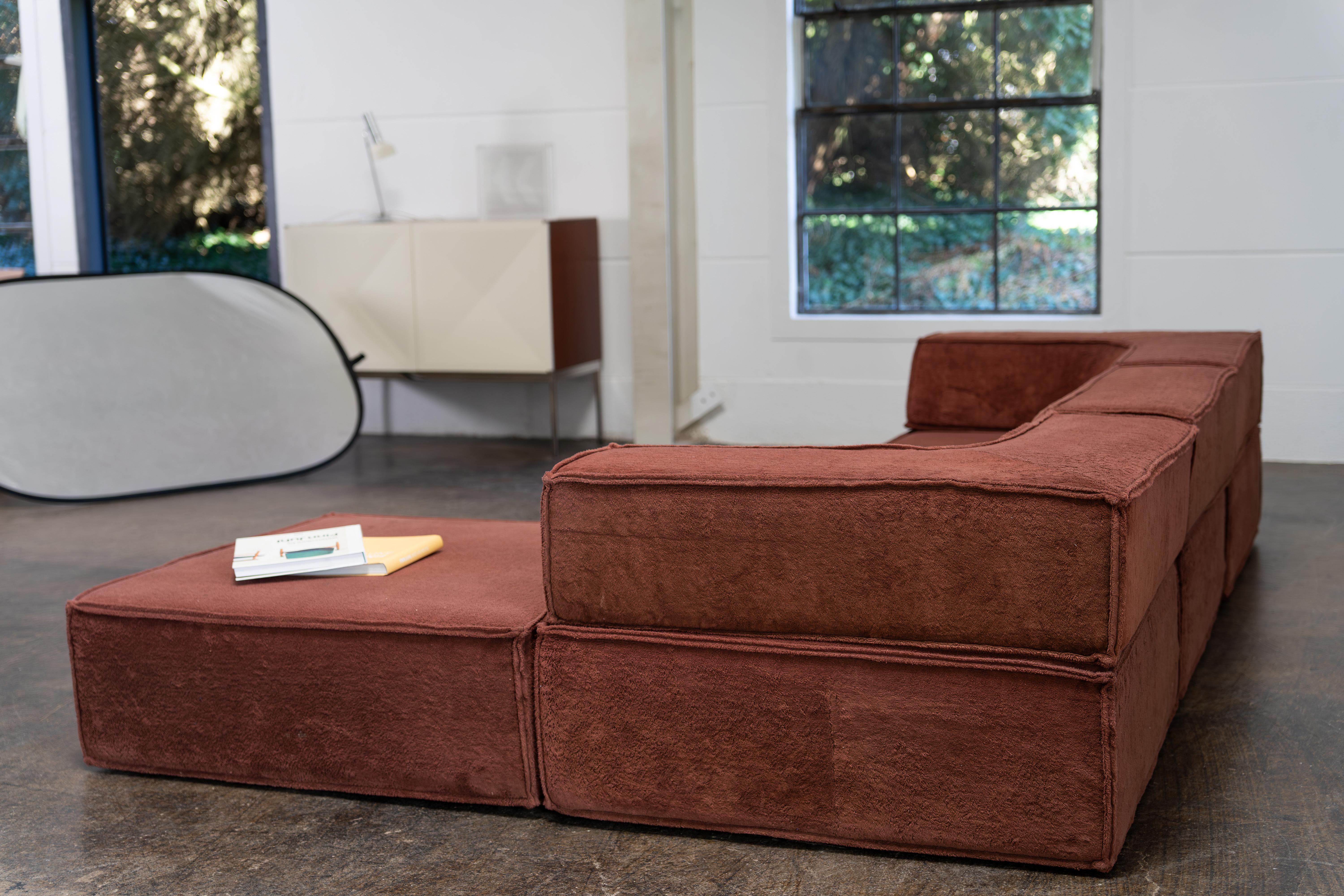 Four Piece „TRIO“ Sofa by COR Team Form AG, 1973 For Sale 10