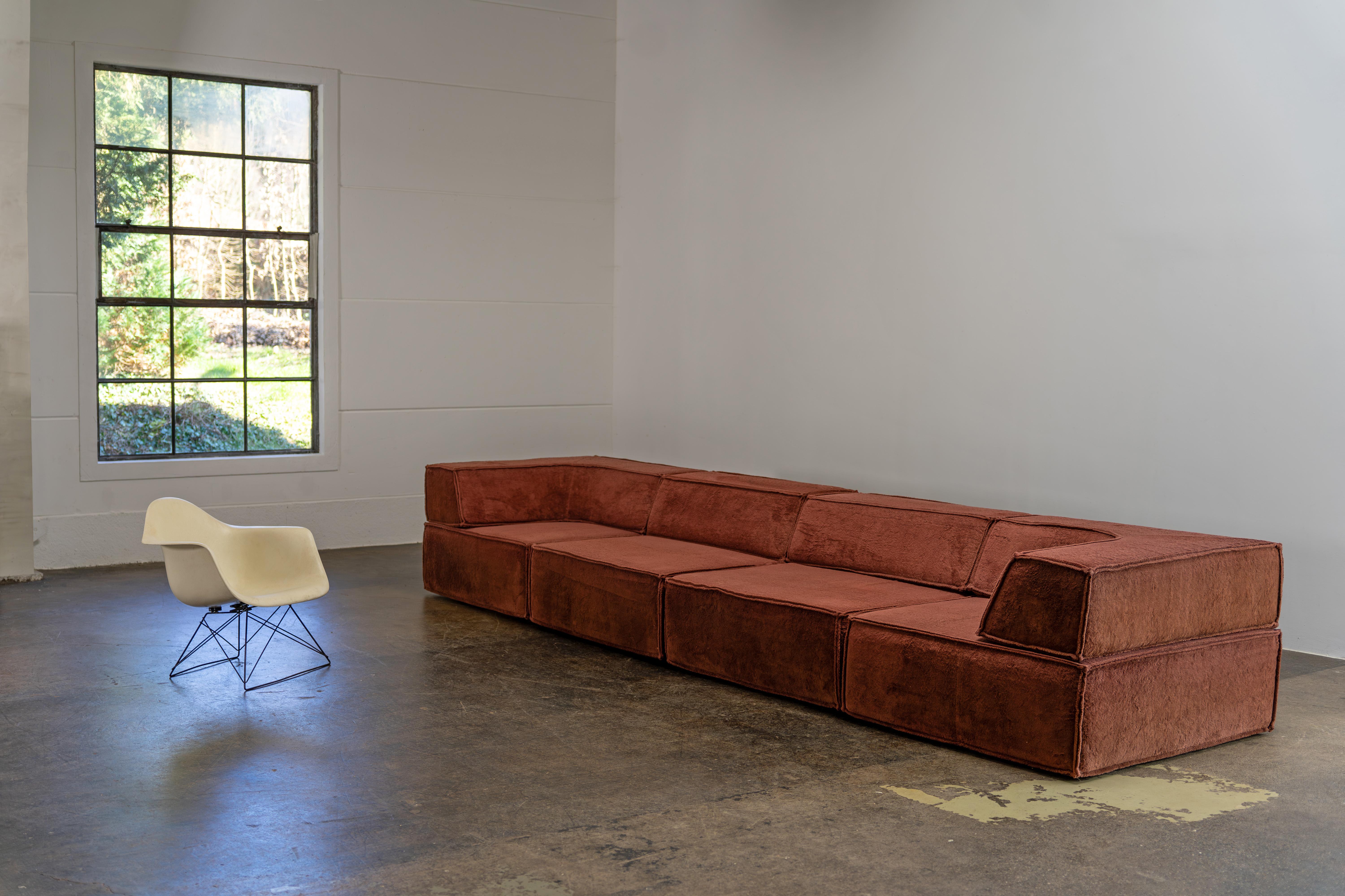 Four Piece „TRIO“ Sofa by COR Team Form AG, 1973 For Sale 2