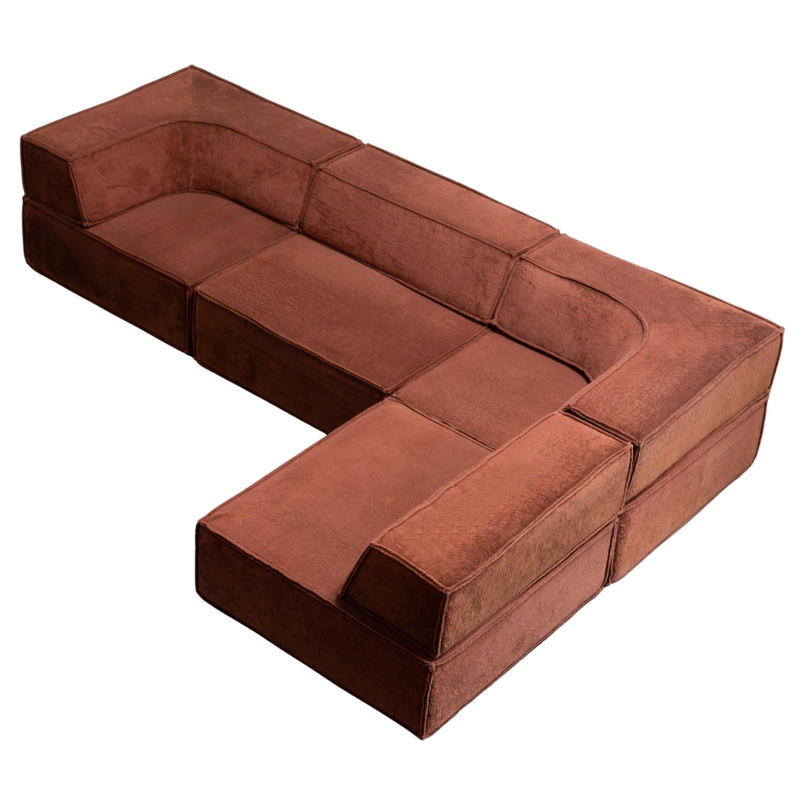 Four Piece „TRIO“ Sofa by COR Team Form AG, 1973