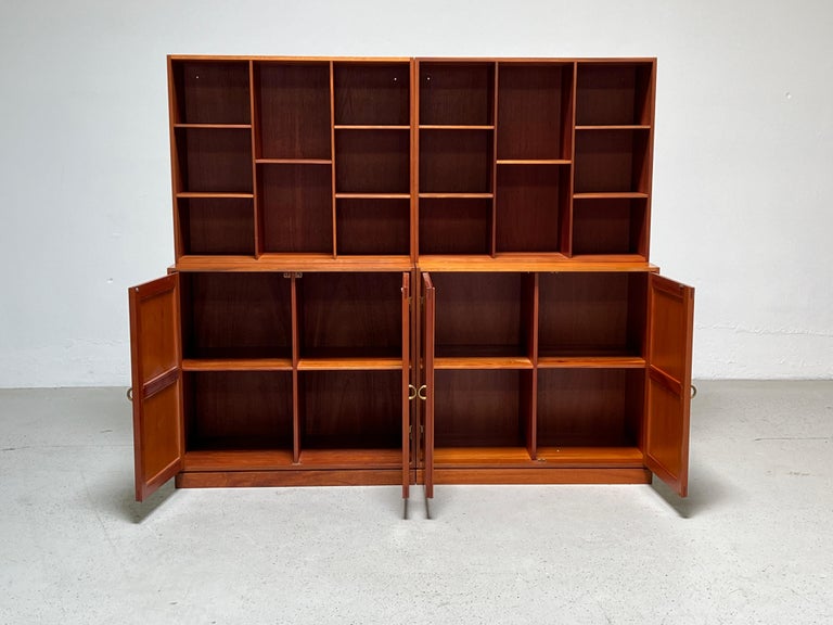 Four Piece Wall Unit by Christian Hvidt for Soborg For Sale 6