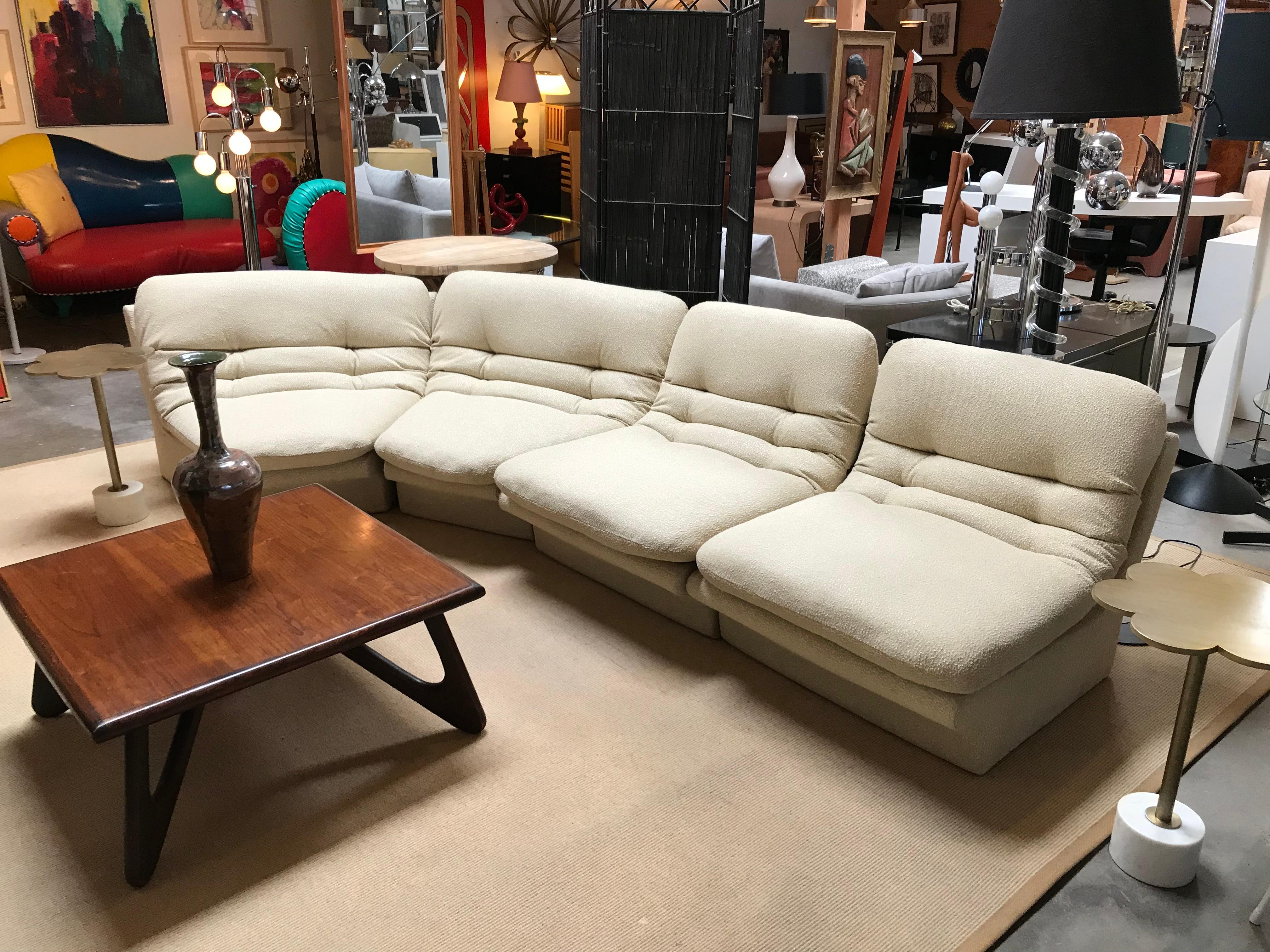 Mid-Century Modern Four Piece Sectional 3