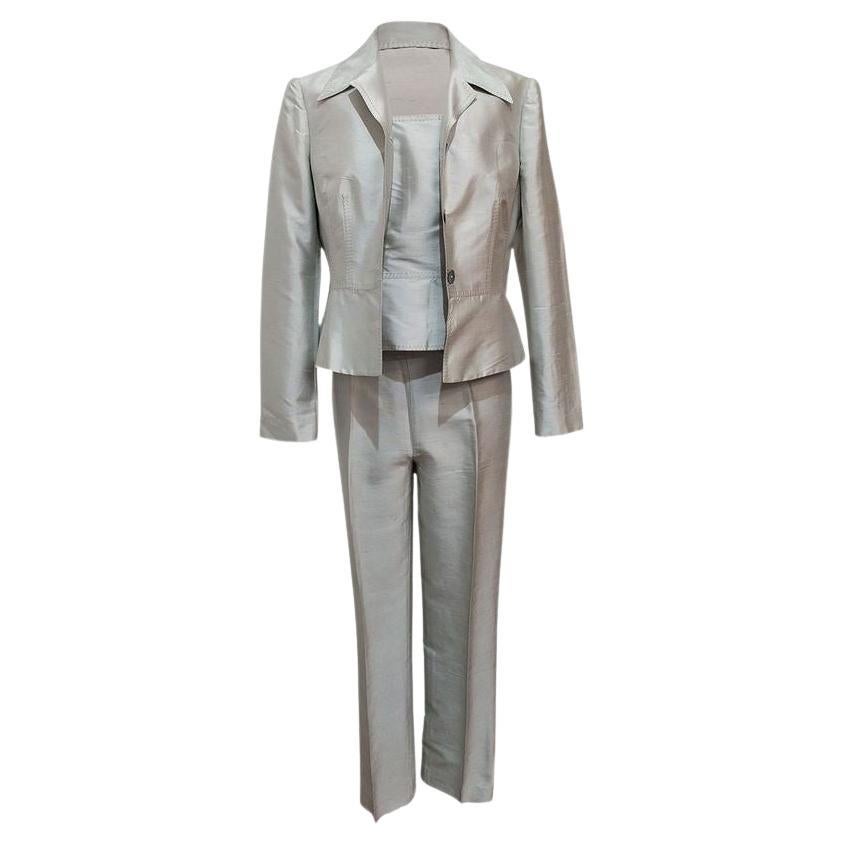 Alberta Ferretti Four pieces suit size 42 For Sale