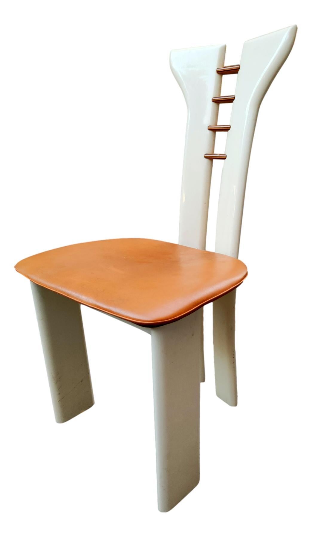 French Four Pierre Cardin Design Chairs for Roche Bobois, 70's For Sale