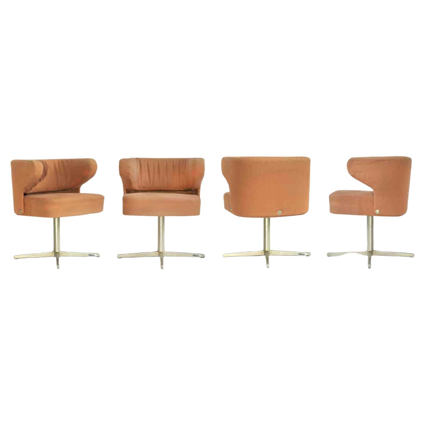 Four Poney Chairs by Gianni Moscatelli for Formanova, 1970s For Sale