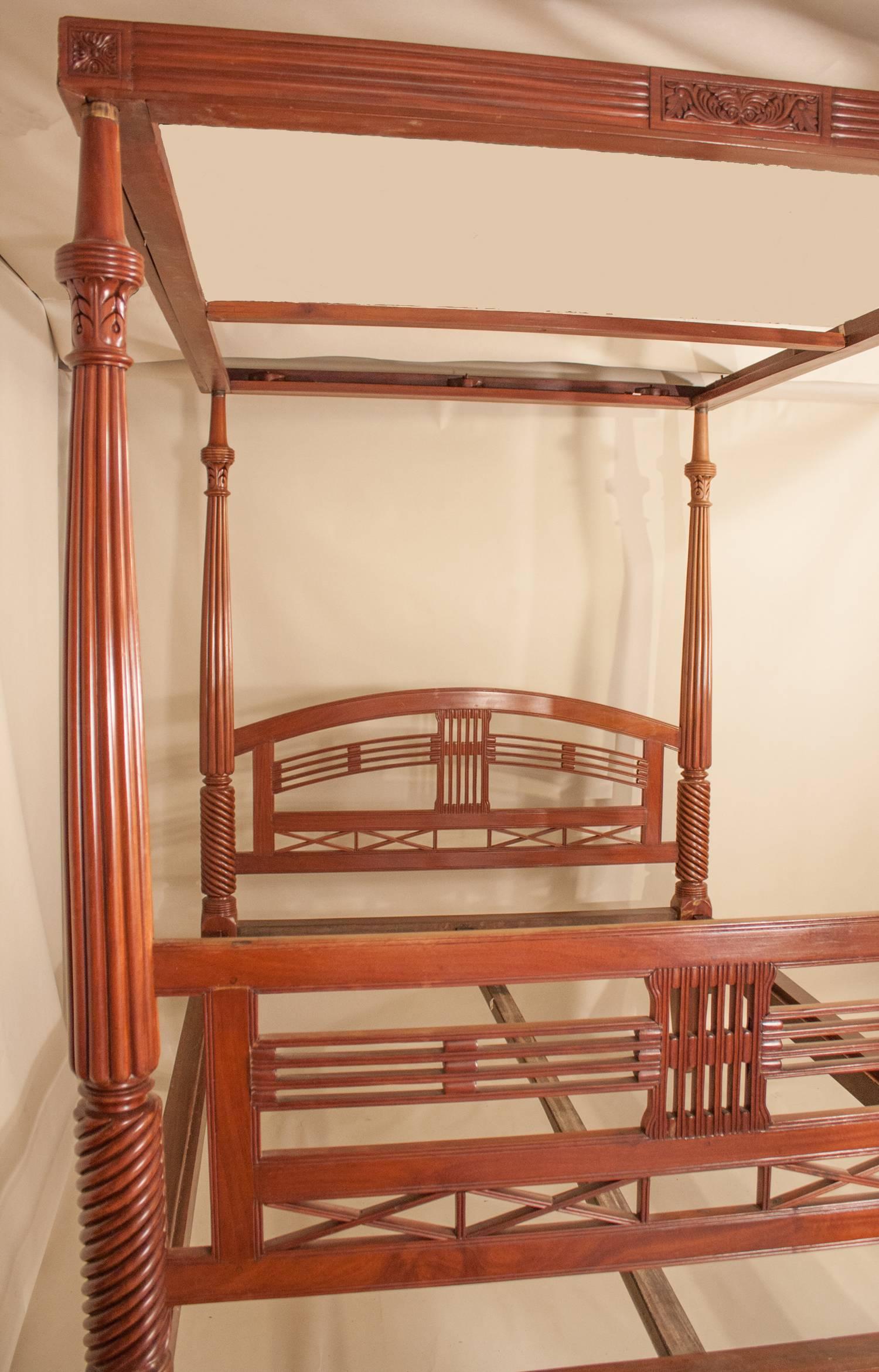 canopy bed india