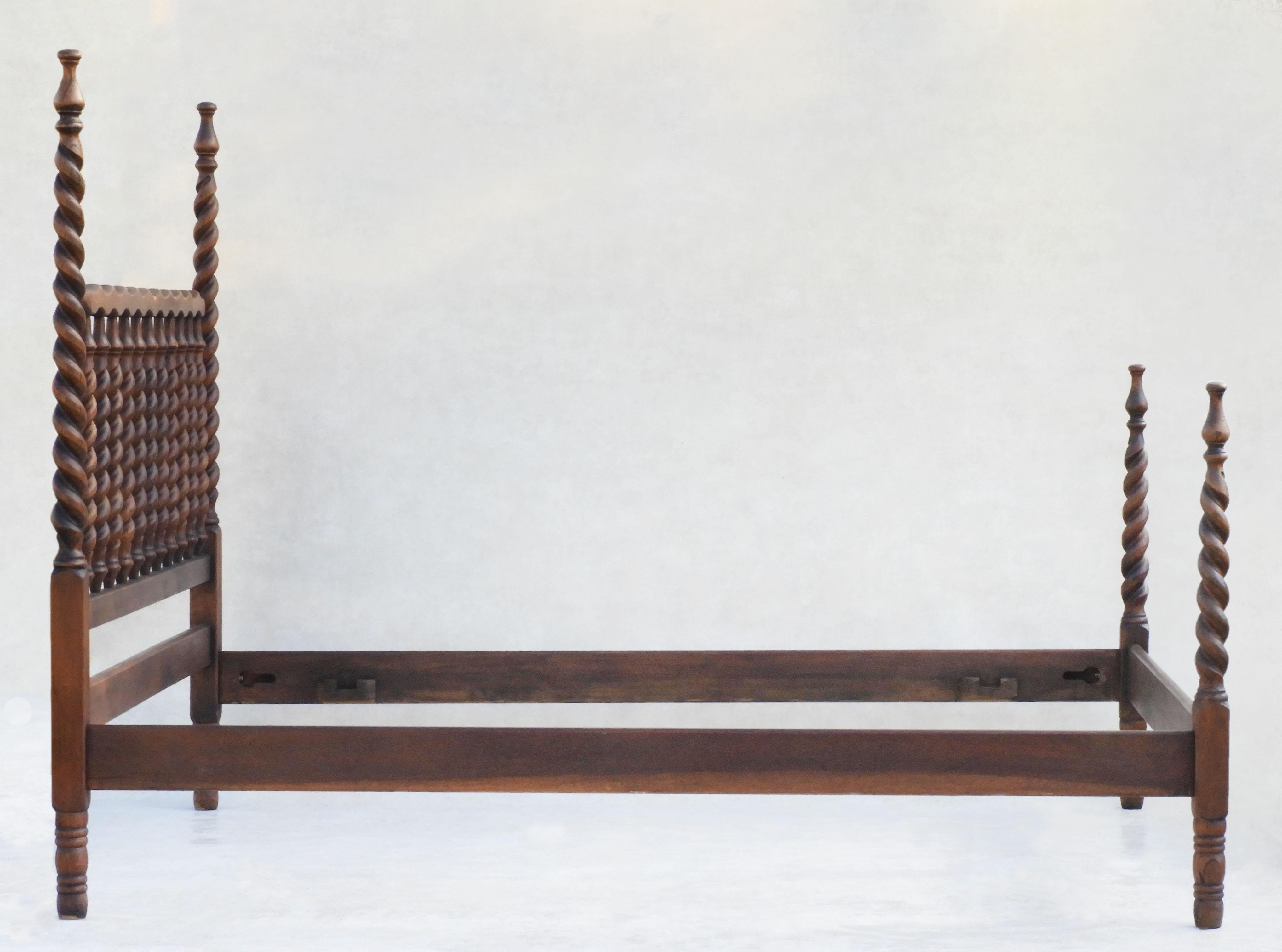 antique bed posts