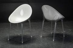 Four Postmodern Super Impossible Chairs, Philippe Starck Attributed for Kartell