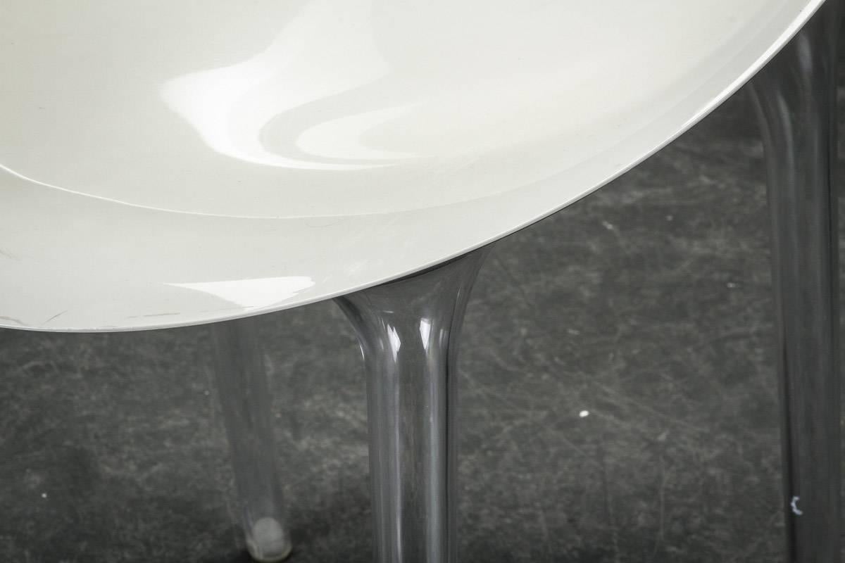 Post-Modern Four Postmodern Super Impossible Chairs, Philippe Starck Attributed for Kartell