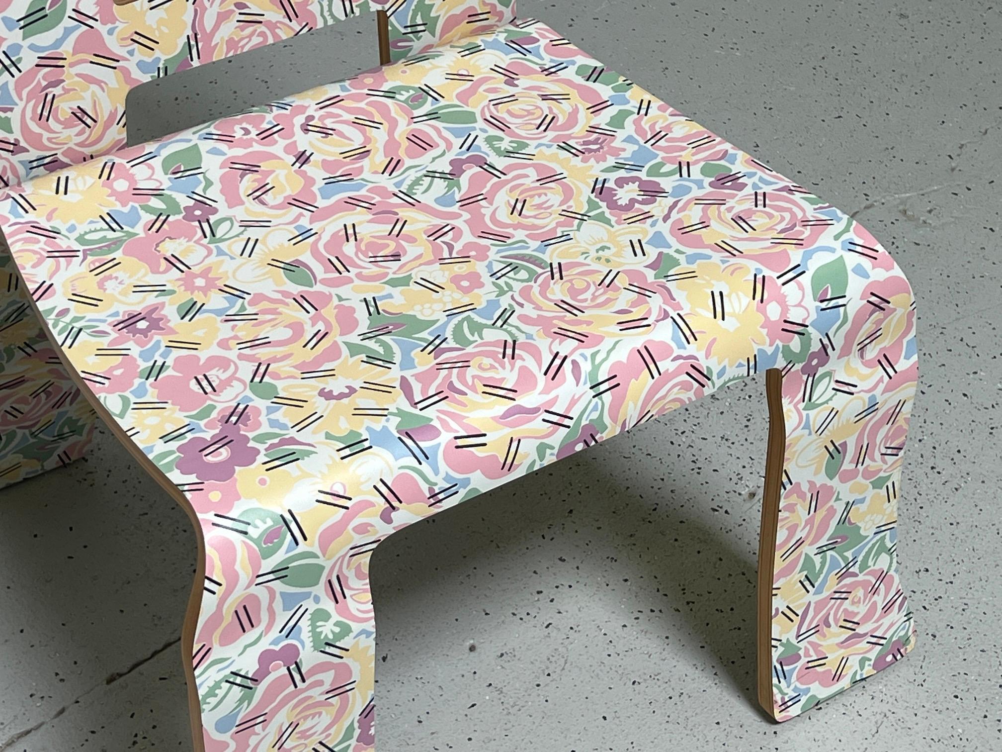 Plywood Four Queen Anne Chairs by Robert Venturi for Knoll