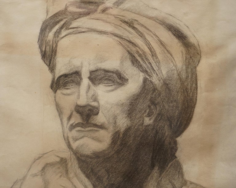 Four Rare Italian School 19th Century Old Master Sketches Drawings by F