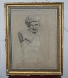 Four Rare Italian School 19th Century Old Master Sketches Drawings by F Mazzoli