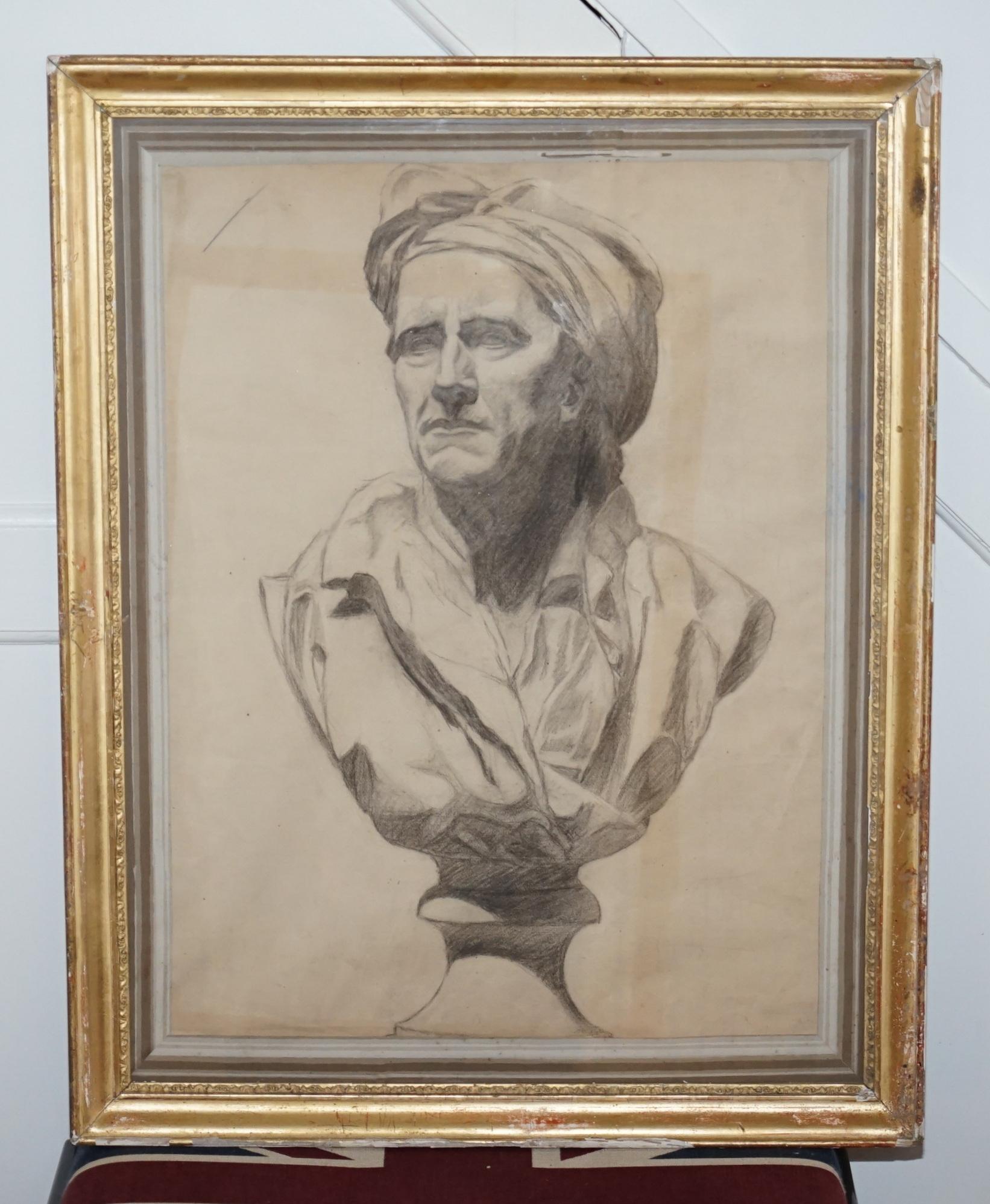 Four Rare Italian School 19th Century Old Master Sketches Drawings by F Mazzoli For Sale 1