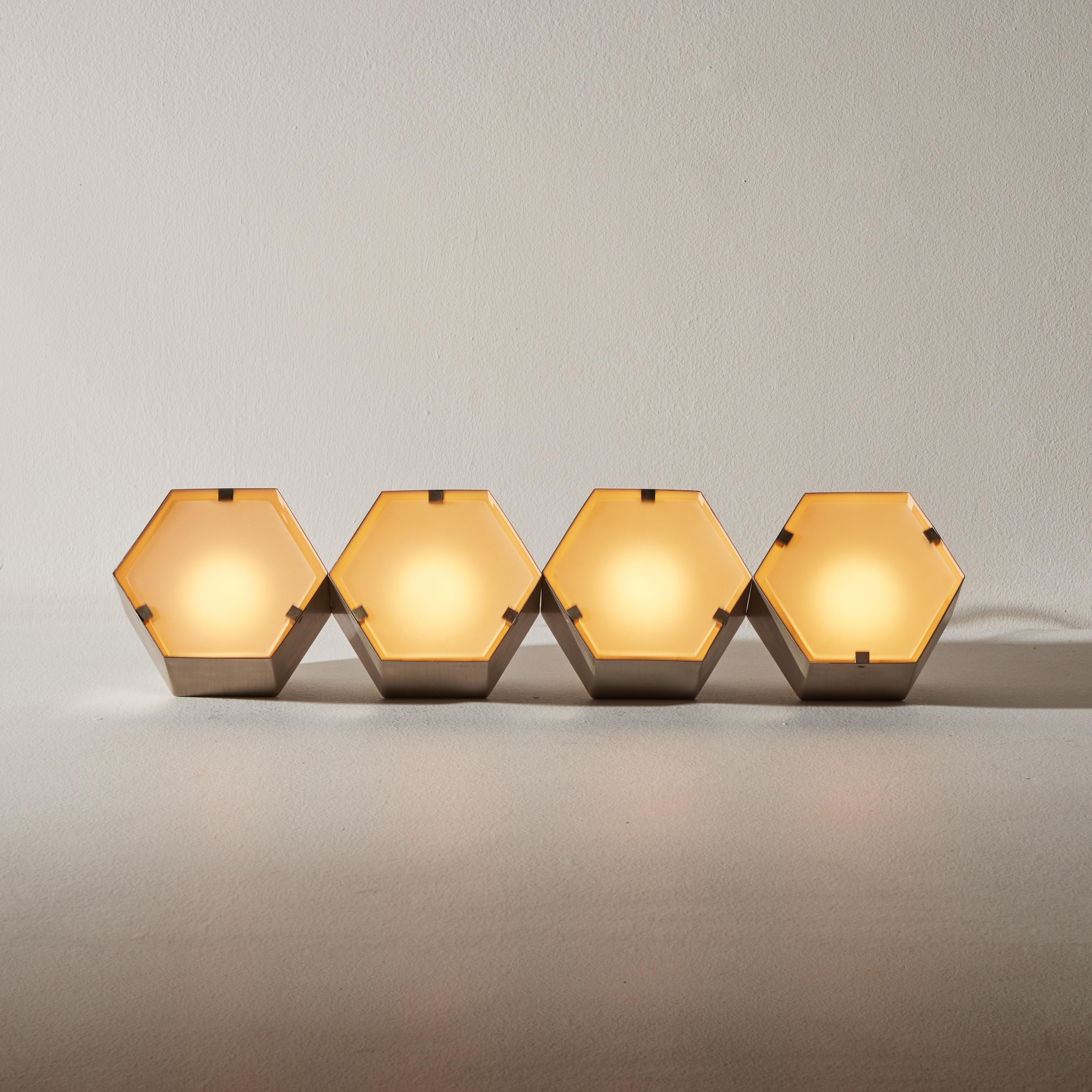 Lampes de bureau rares modèle n° 2022 de Fontana Arte Bon état - En vente à Los Angeles, CA