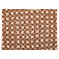 Sets de table avec quatre rectangles de perles mauves