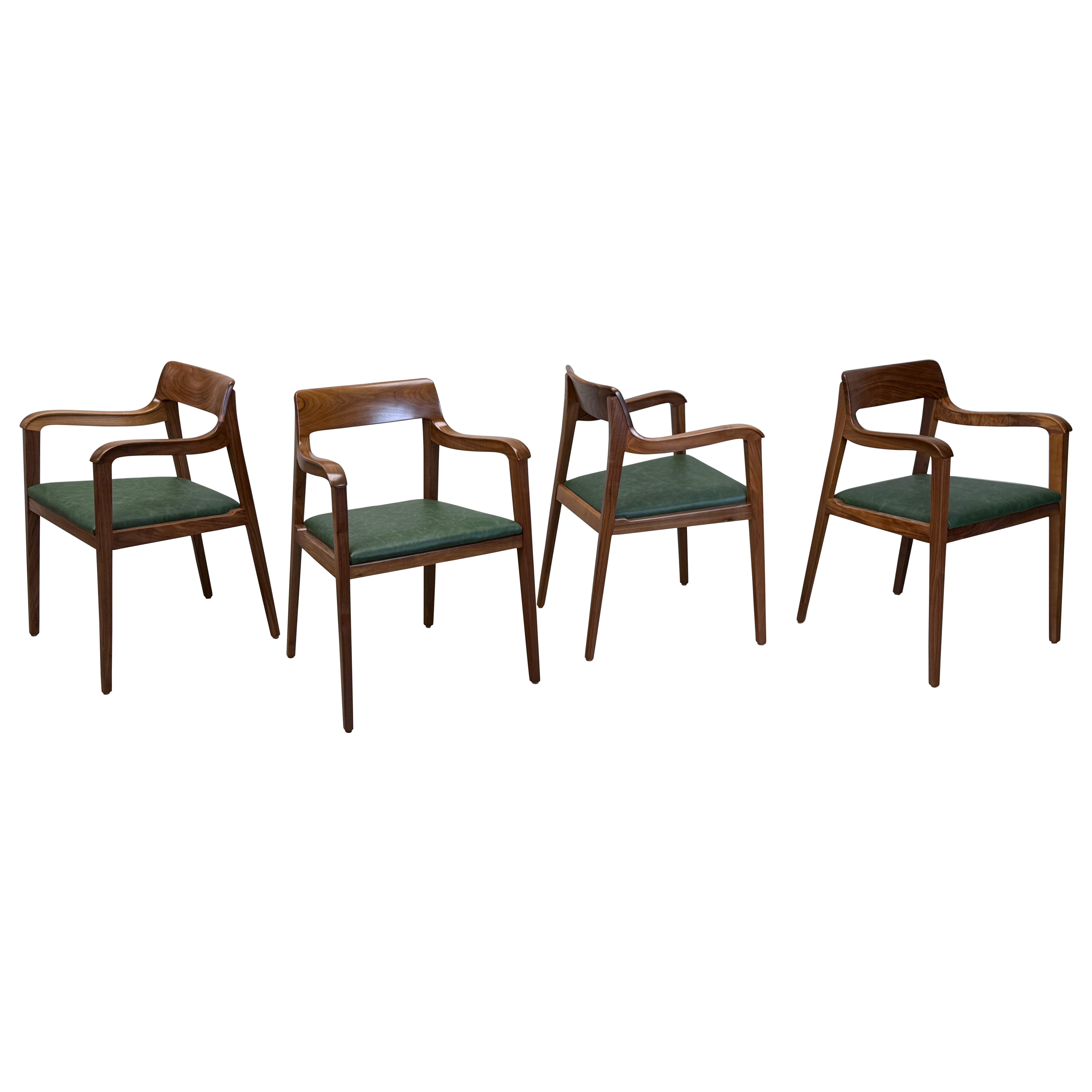 Four 'Riemerschmid' Armchairs by Edward Wormley for Dunbar