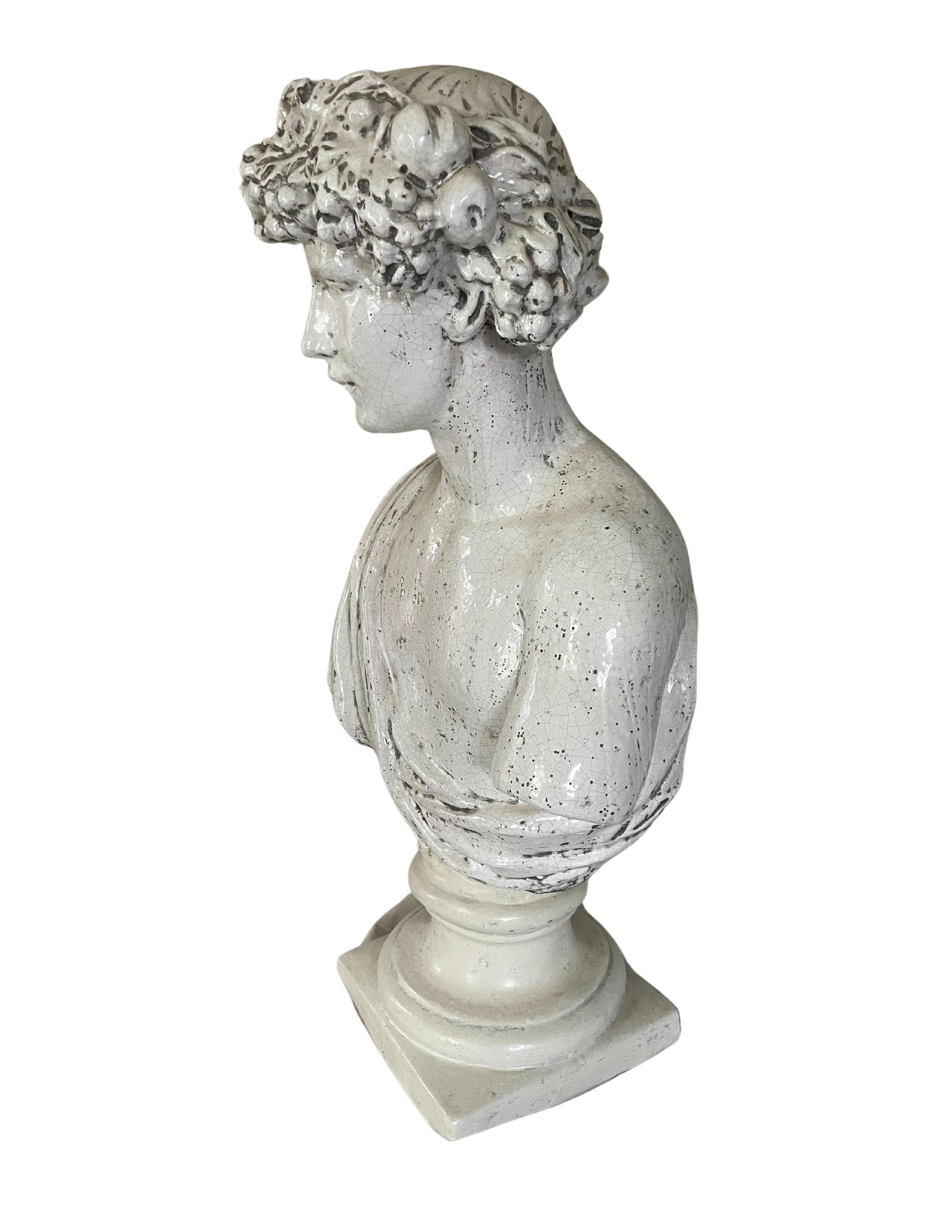 Italian Four Roman Busts  For Sale