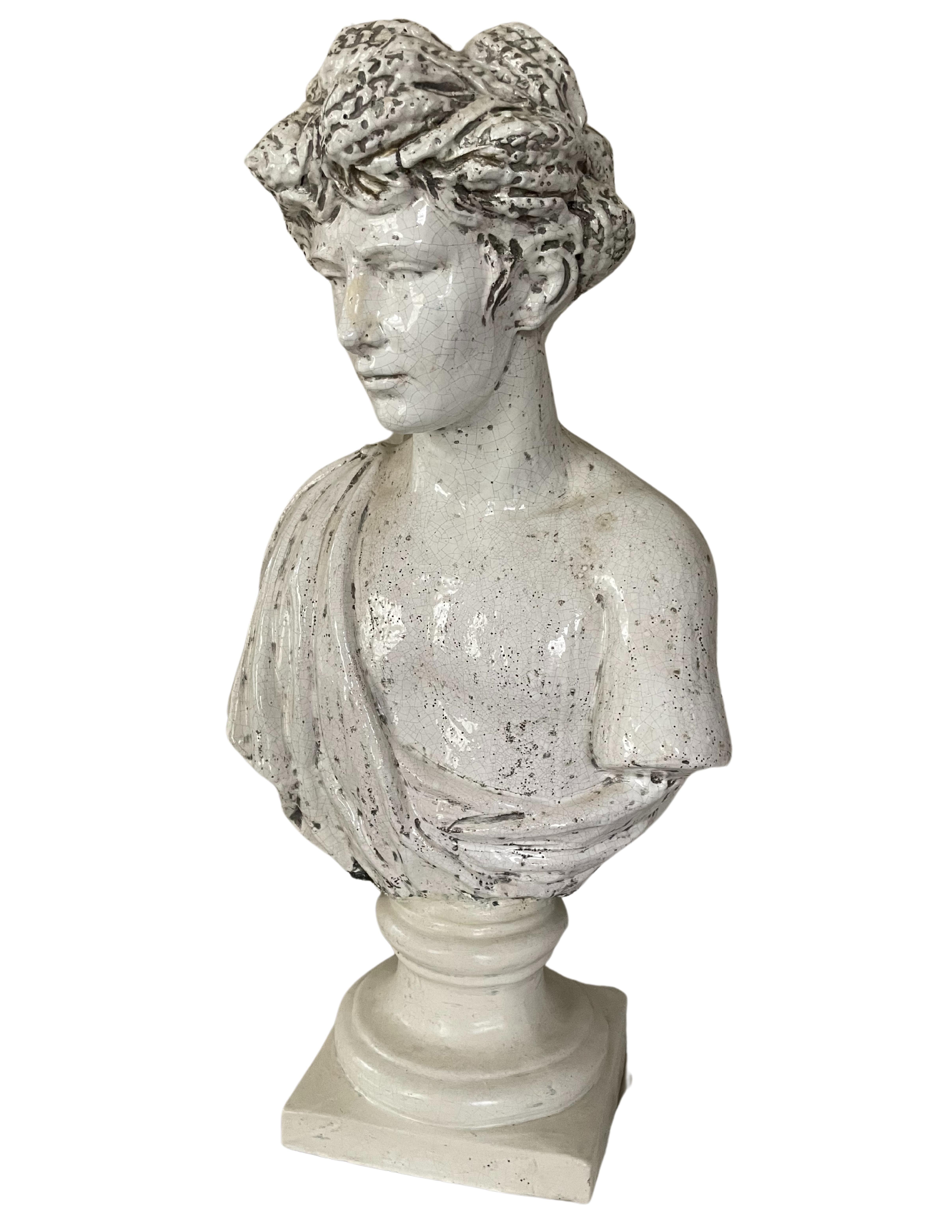 20th Century Four Roman Busts  For Sale