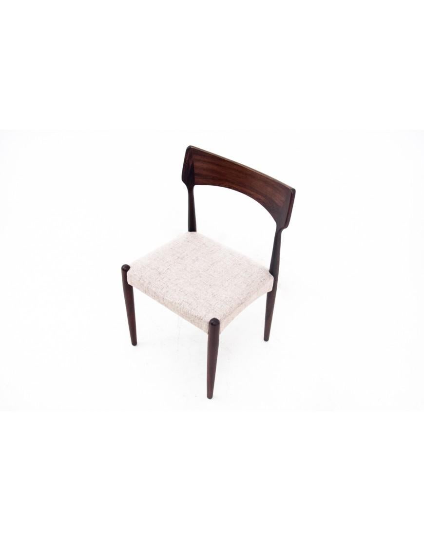 Four rosewood chairs, designed by Bernhard Pedersen & Son, Denmark, 1960s. For Sale 2