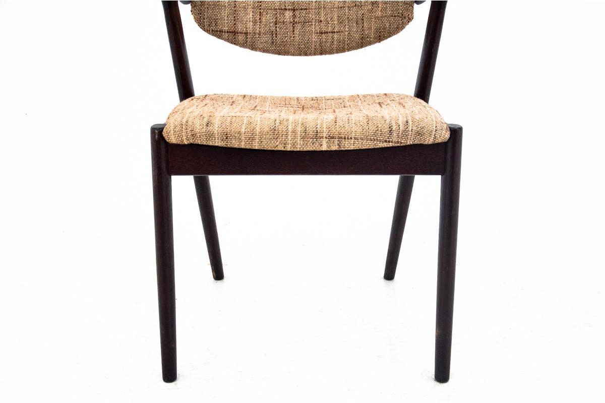 Scandinavian Modern Four Kai Kristiansen Chairs Model 42