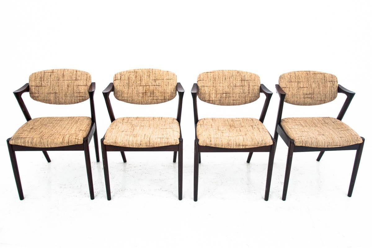 Four Kai Kristiansen Chairs Model 42 1