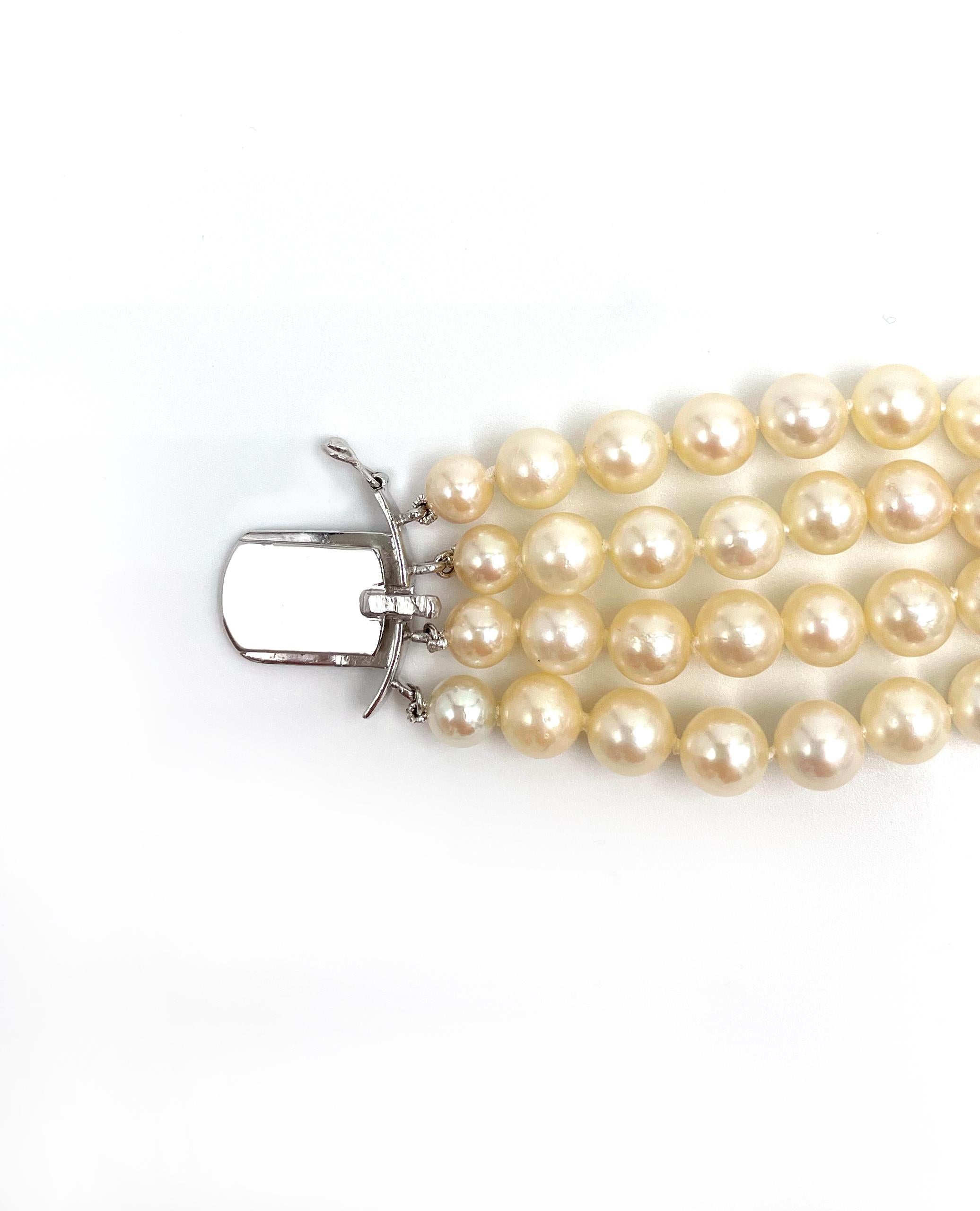antique pearl bracelet