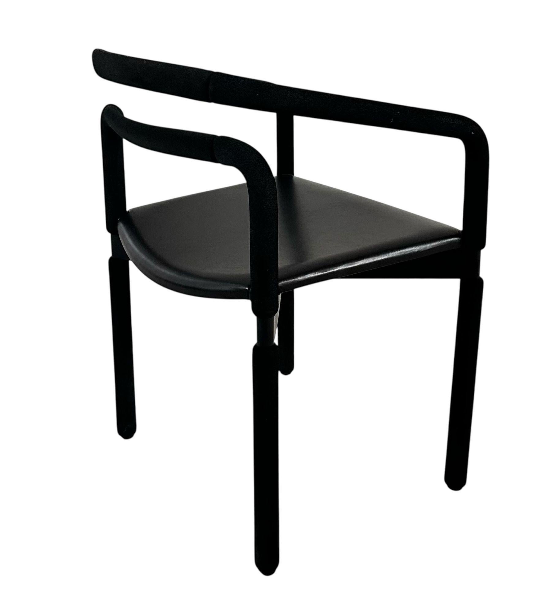 Sedie in gomma per Metropolitan Furniture di Brian Kane, 1987 in vendita 5