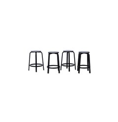 Four Scandinavian Modern Counter Height Stools by Alvar Aalto