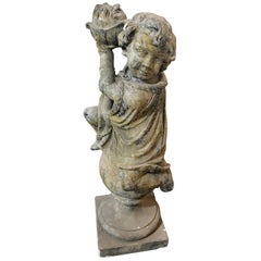 Four Season Putti Statue, Winter