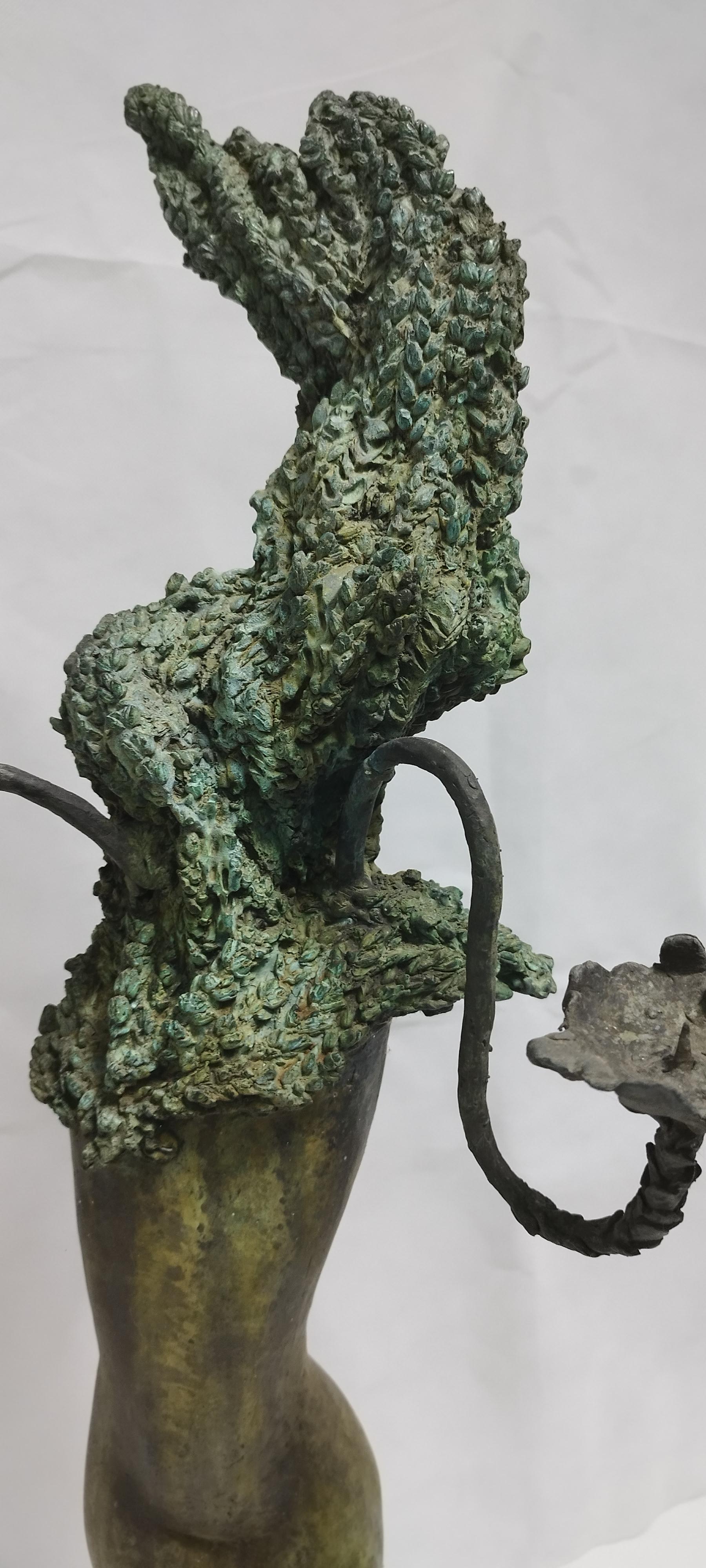 Vier Saisons Frau in Bronze (4 Modelle) von Patrick LAROCHE, Bildhauerdesigner  im Angebot 4