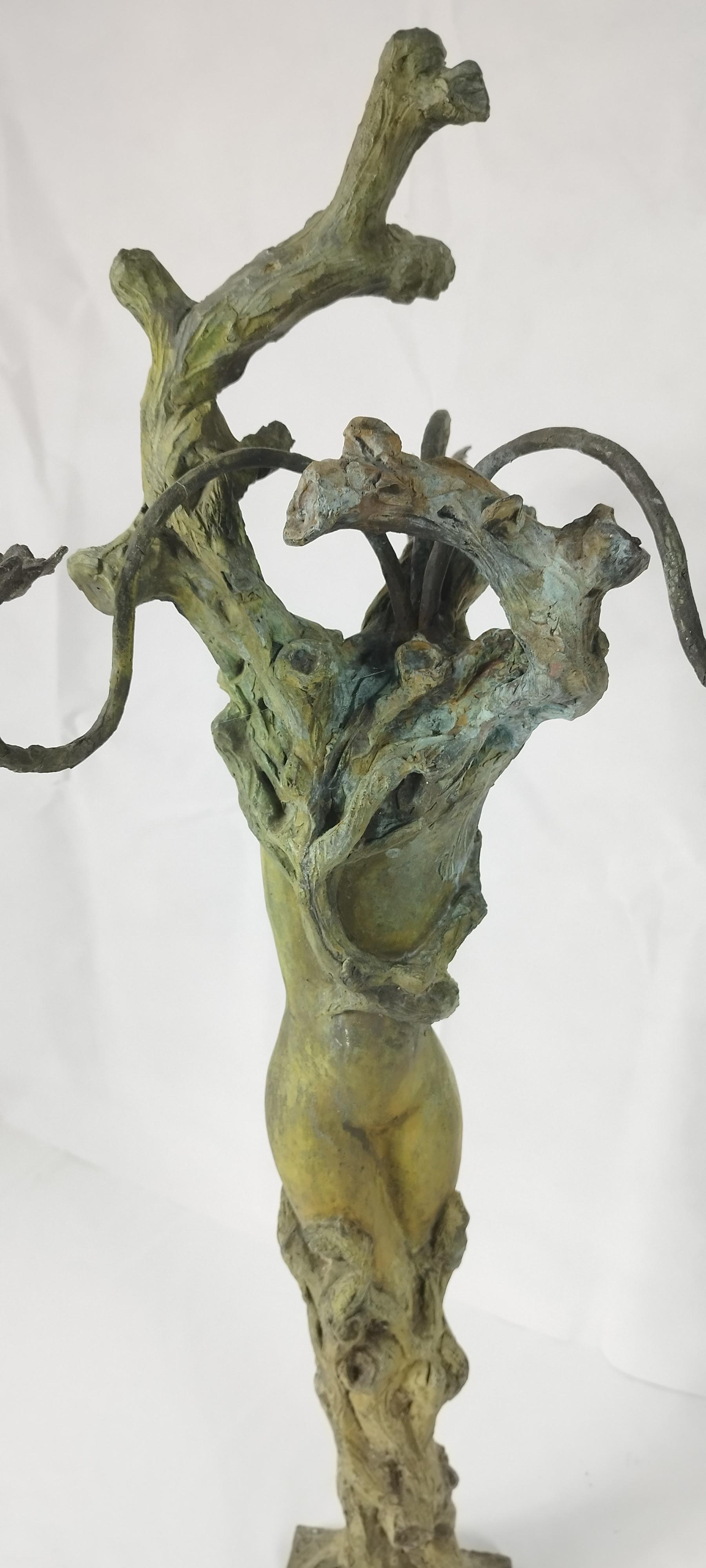 Four seasons woman in bronze (4 models) by Patrick LAROCHE Sculptor Designer  For Sale 10