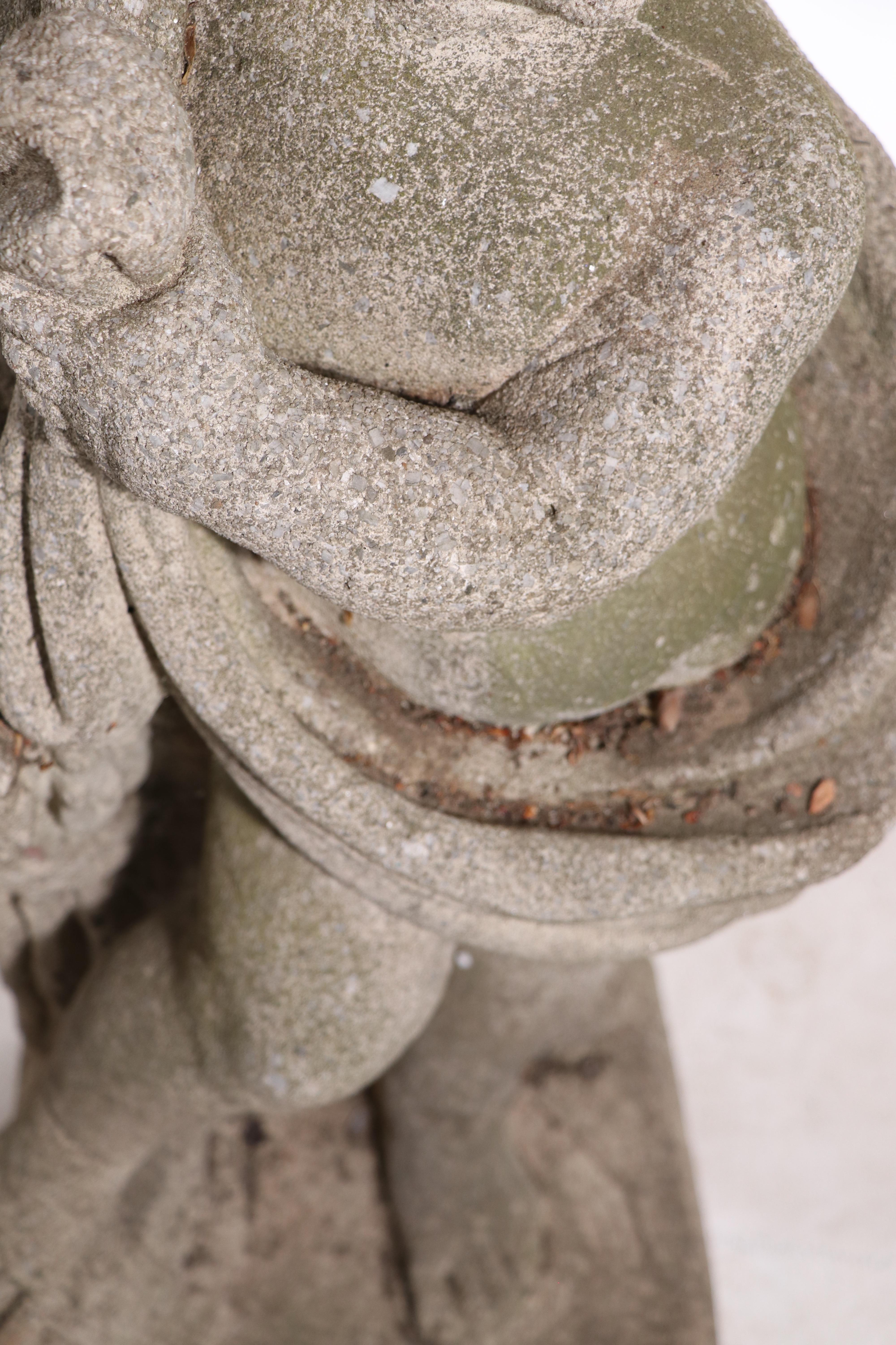 Four Seasons Cast Stone Garden Statues 4