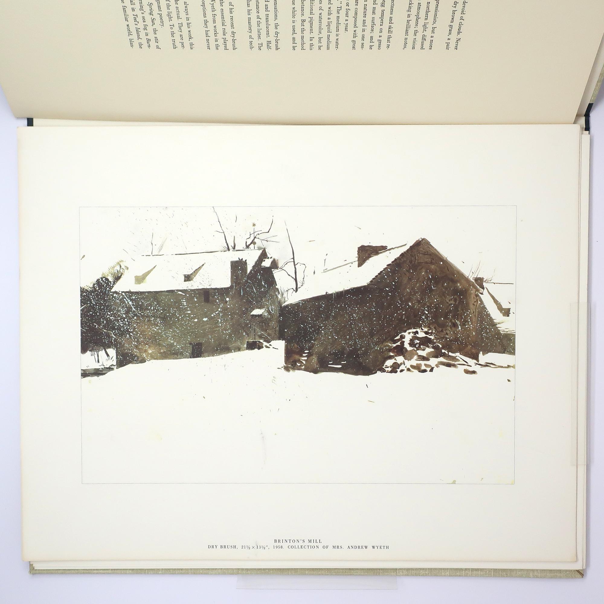 Four Seasons: Fine Prints from Paintings and Drawings by Andrew Wyeth Folio For Sale 1