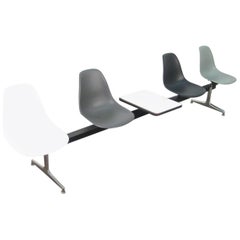 Four-Seat Shell Tandem by Charles & Ray Eames for Herman Miller Vitra