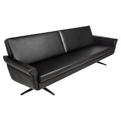 Four-Seat Sofa in Vinyl Attributed to H.W. Klein for Bramin, Denmark, c. 1960s