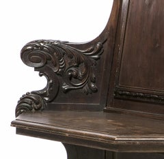 FOUR-SEATER CHAIR  Portuguese, from the 18th Century