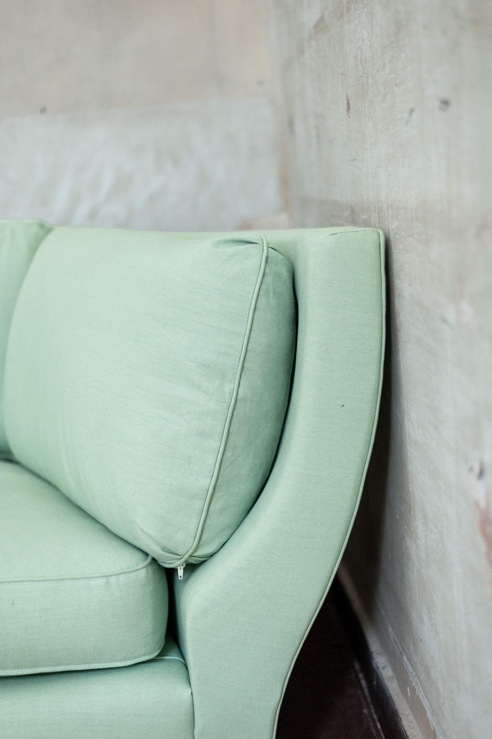 Late 20th Century Four-Seater Corner Sofa For Sale