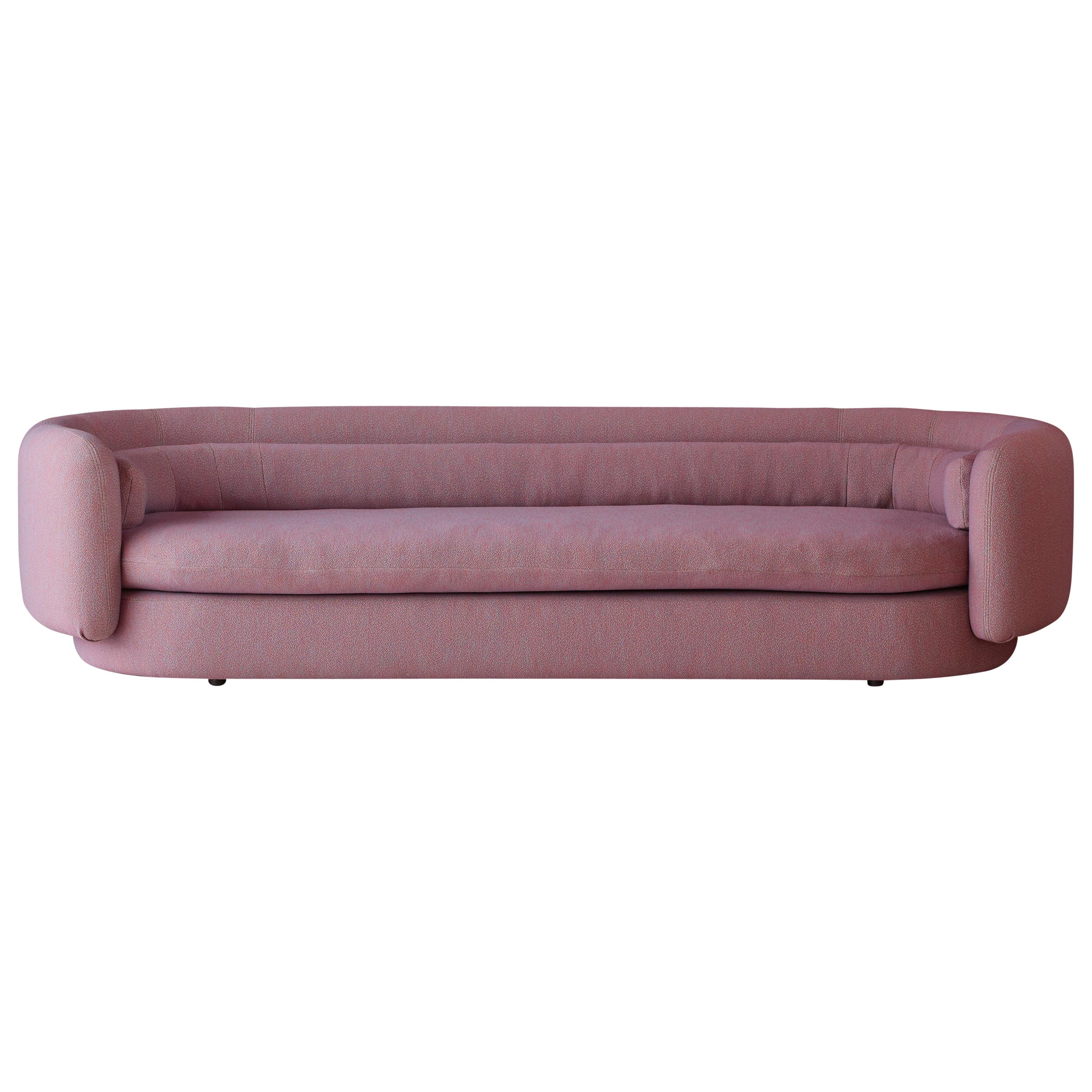 Two Seats "Continuous Sofa" by FaudetHarrison For Sale at 1stDibs