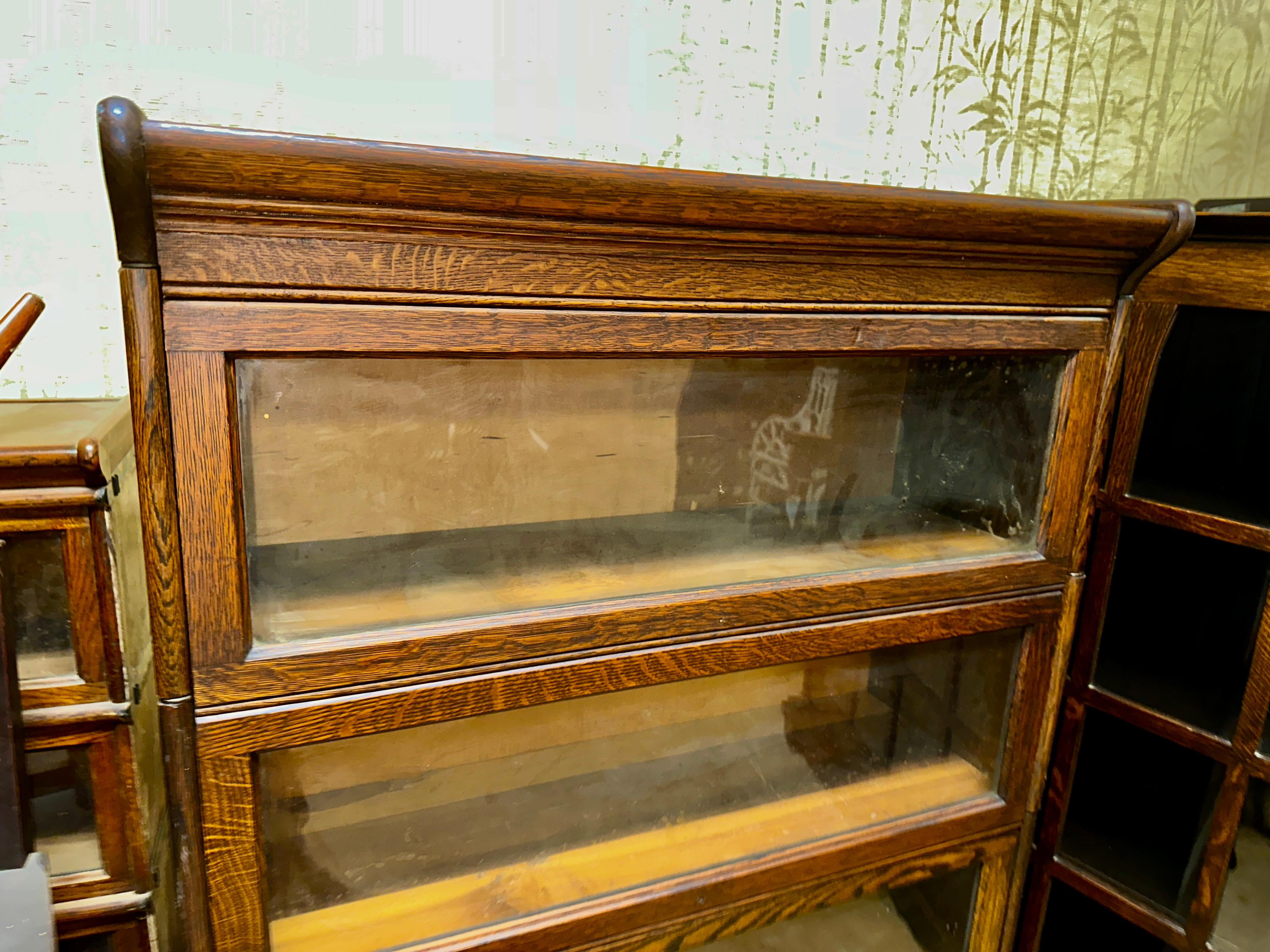 Four Section Barrister Bookcase SIGNED by 