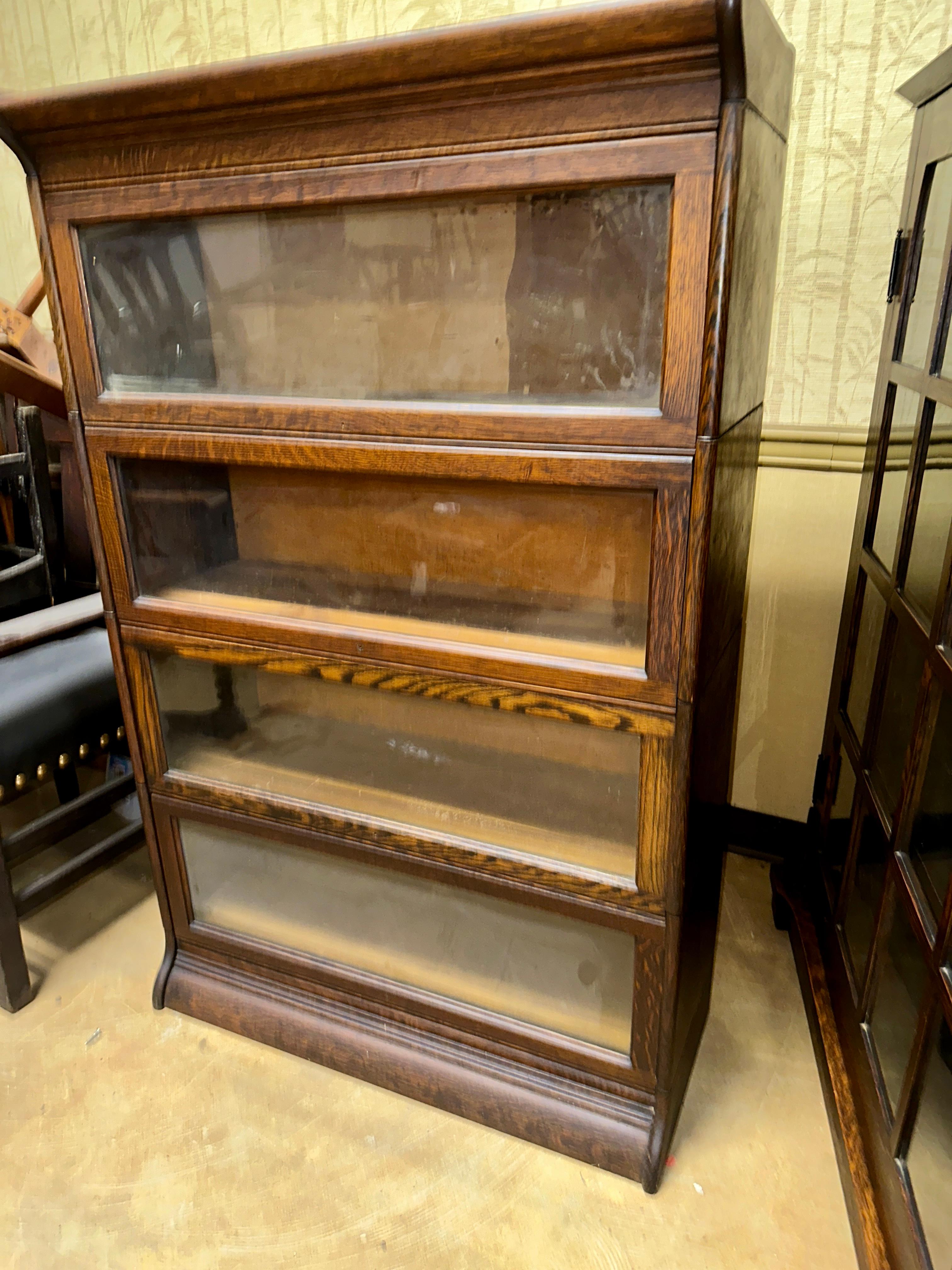 Four Section Barrister Bookcase SIGNED by 